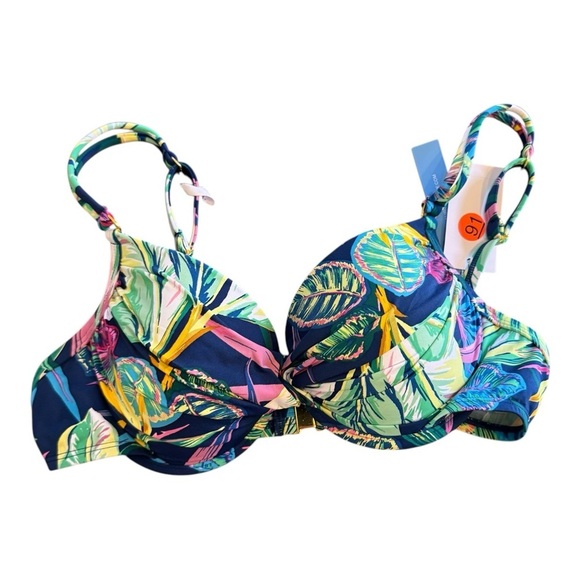BLEU BY ROD BEATTIE It's a Jungle Out There Underwire Bikini Top NWT - Picture 2 of 6